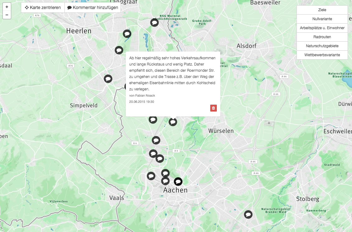 Radschnellweg Euregio: allgemeine Kommentare