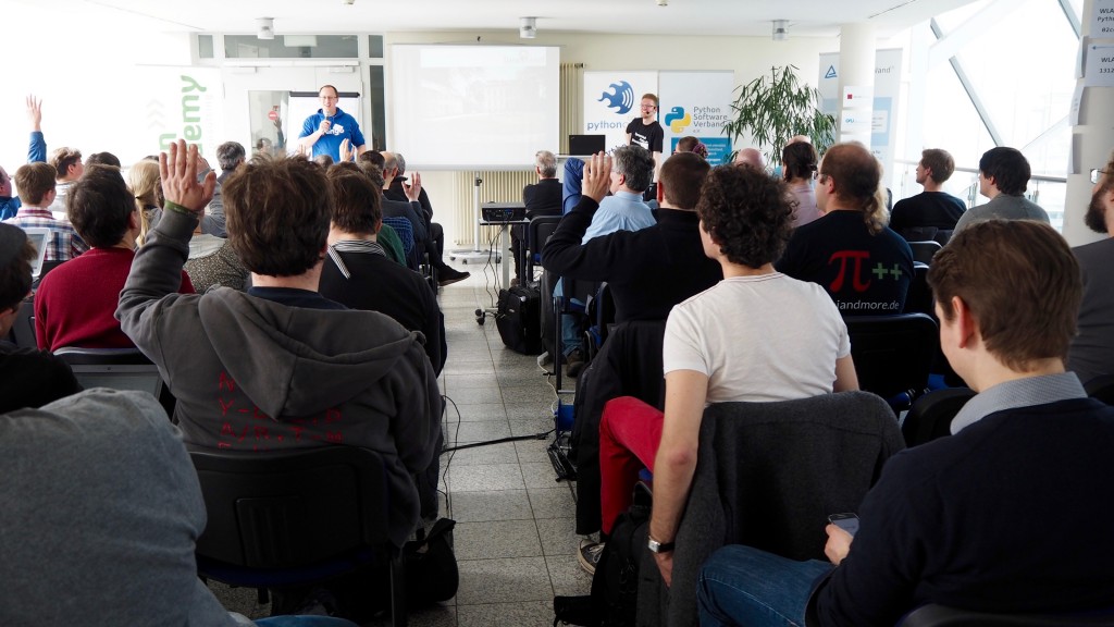 Sessionplanung beim PythonCamp 2016 in Köln